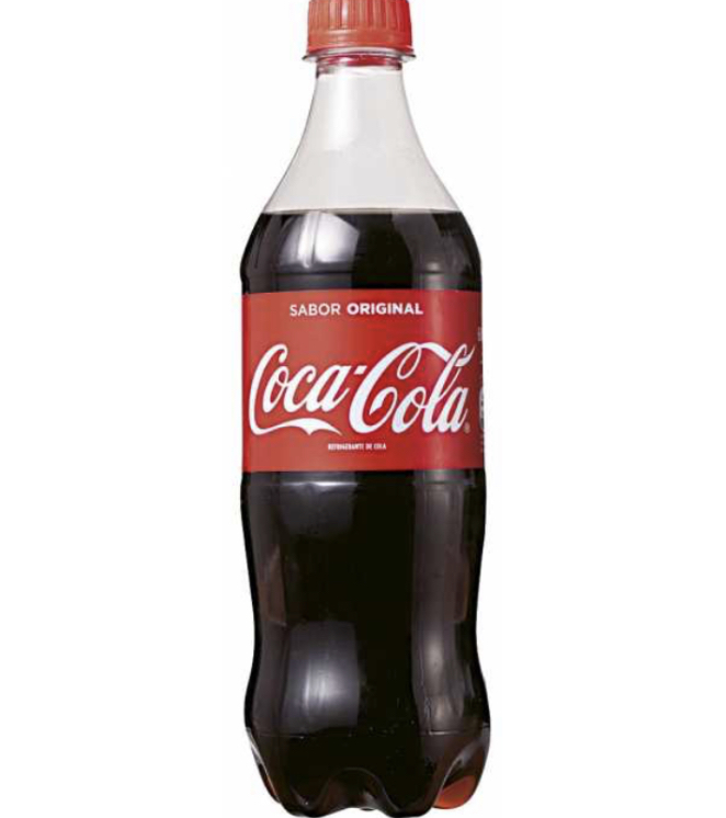 Coca-Cola em garrafa de 600ml