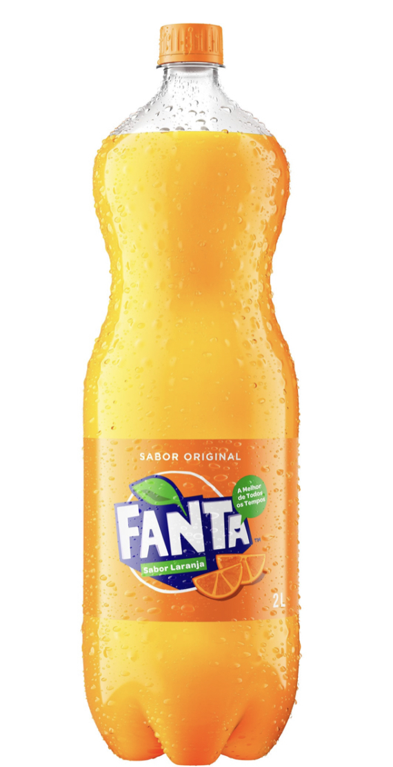 Fanta Laranja em garrafa de 2 litros