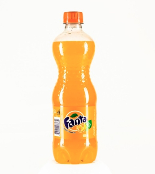 Fanta Laranja em garrafa de 600ml