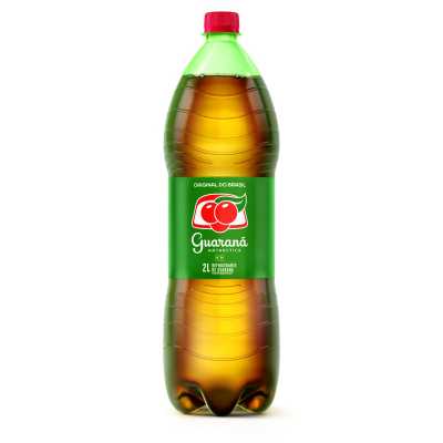 Guaraná Antarctica em garrafa de 2 litros